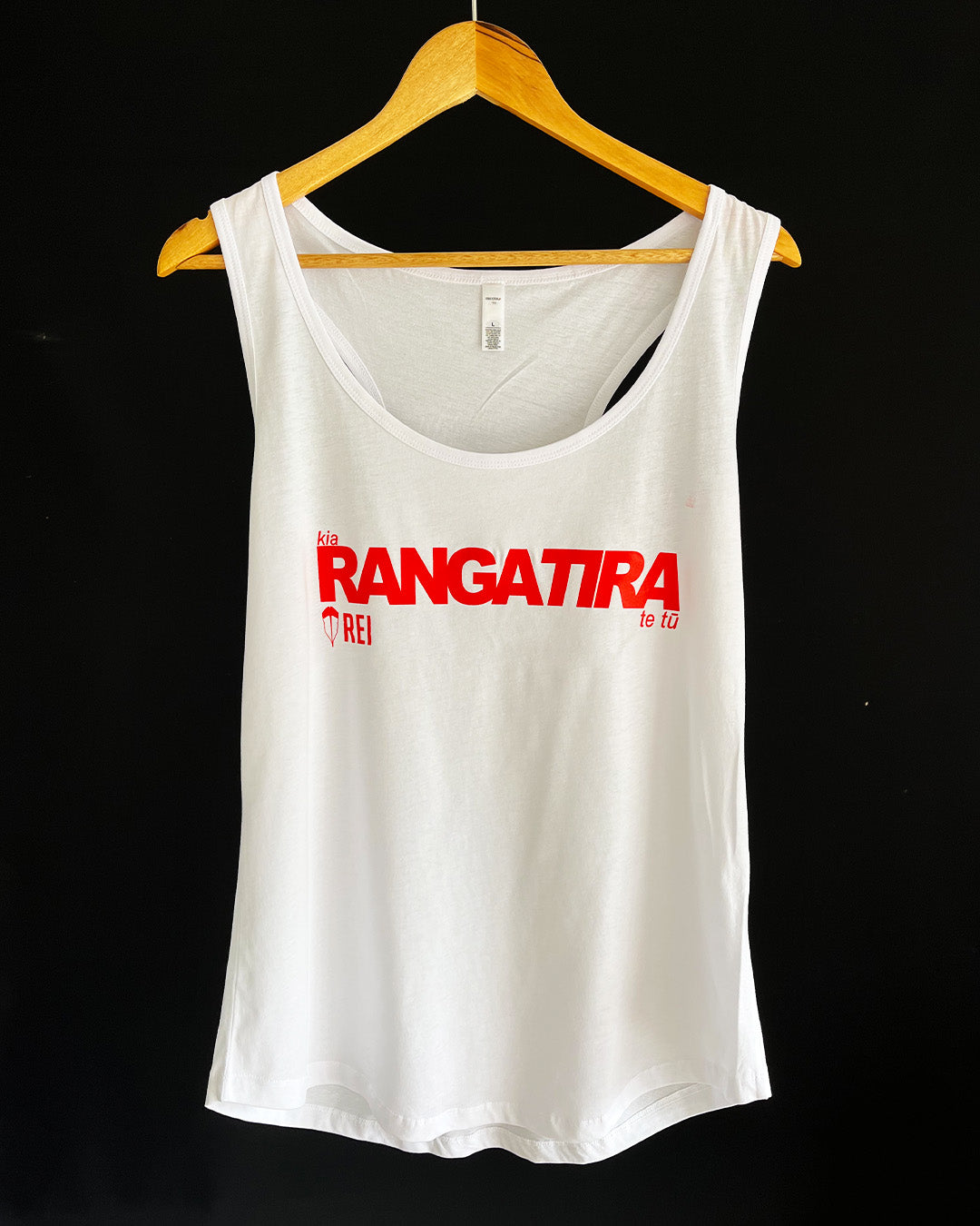 Wāhine Singlet (White)