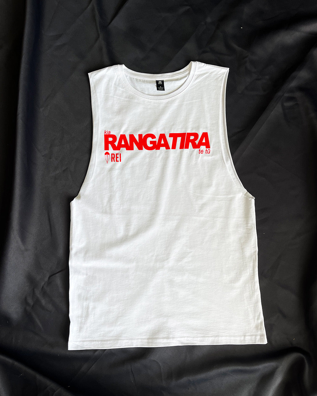 Tāne Singlet (White)