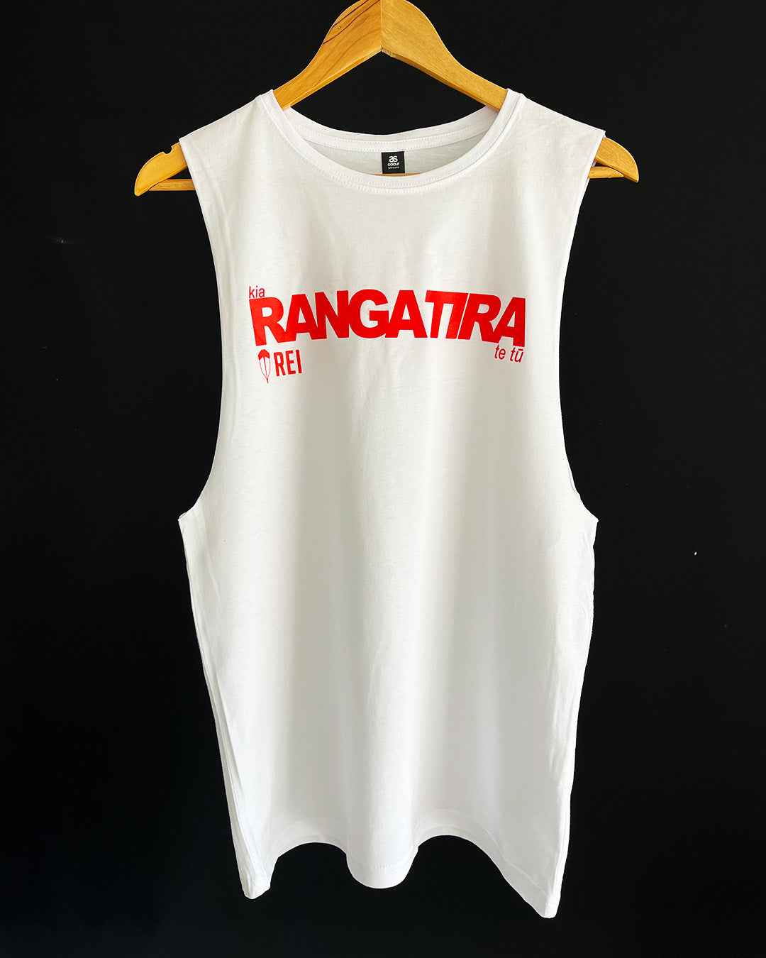 Tāne Singlet (White)